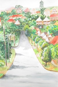 Paddington, 2008. Watercolour on watercolour paper, 29.7 x 21cm